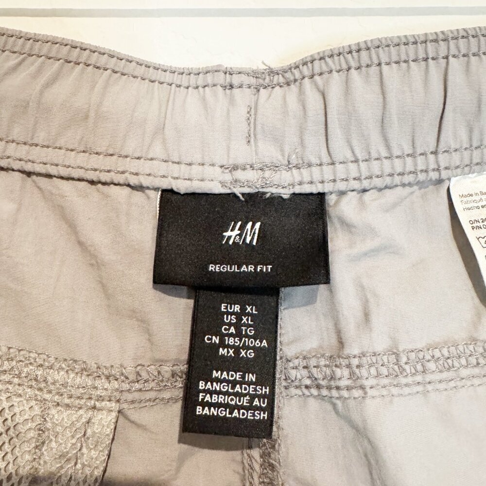 H&M Mens Gray‎ Shorts Size XL - Picture 5 of 8
